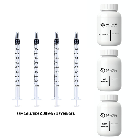 HOLISTIC SEMAGLUTIDE WELLNESS SUITE -0.25mg WEEKLY x 4 WEEKS
